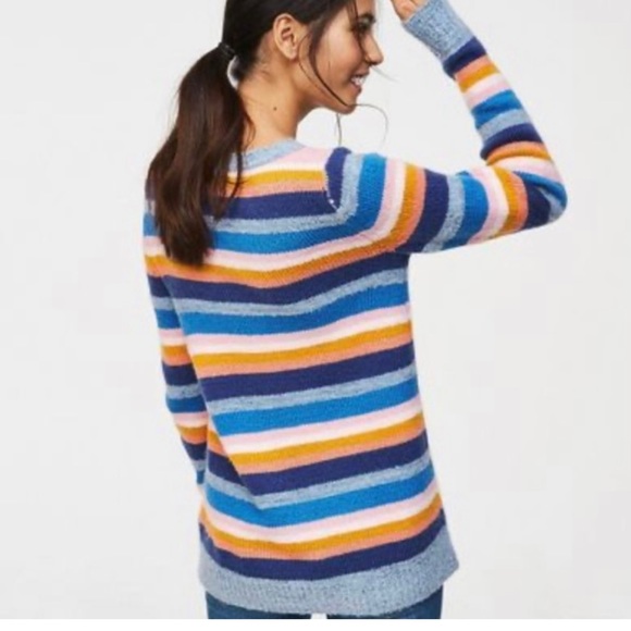LOFT Striped soft sweater - Picture 3 of 10